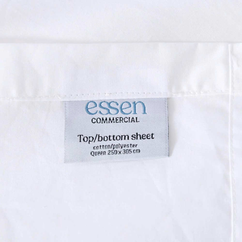 ESSN Commercial Top or Bottom Polyester Cotton Sheet