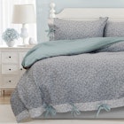 Algodon Esther Cotton Jaquard Quilt Cover Set