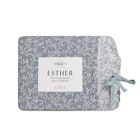 Algodon Esther Cotton Jaquard Quilt Cover Set