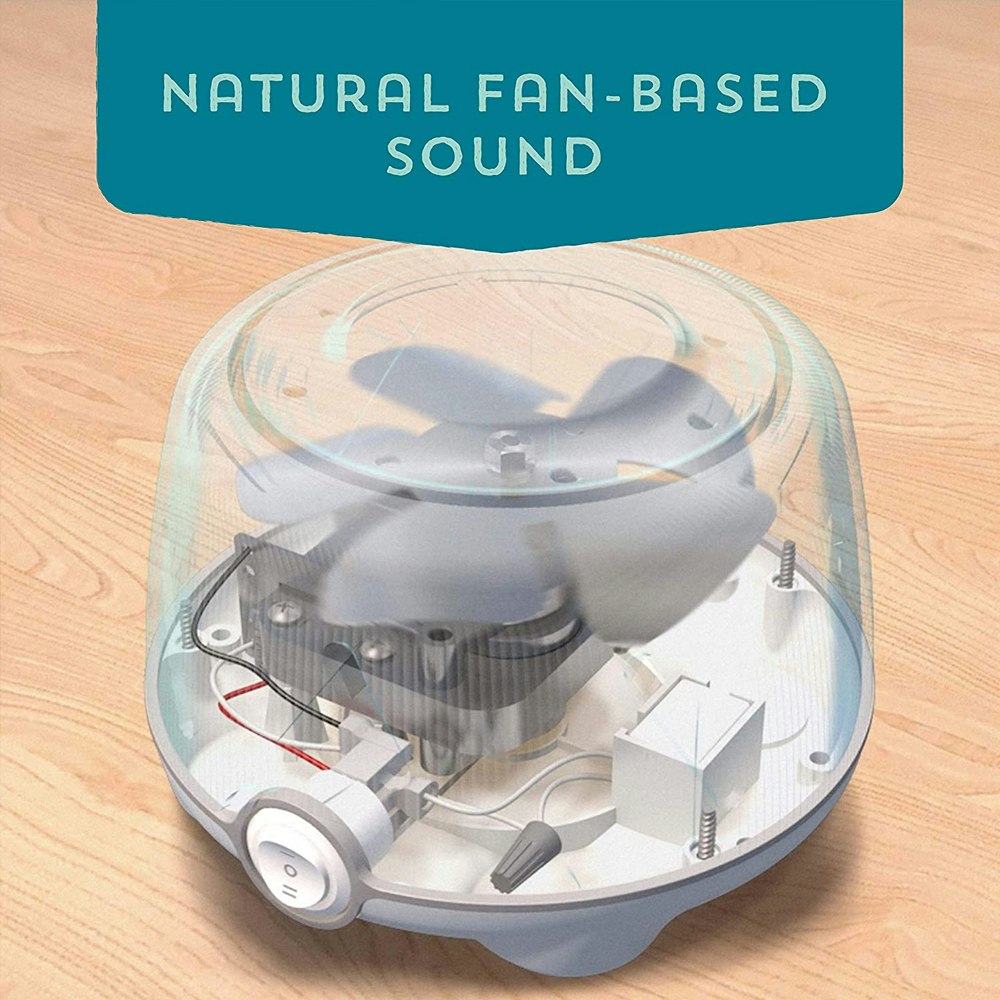 Marpac Dohm Charcoal Natural Sound White Noise Machine Fan Base