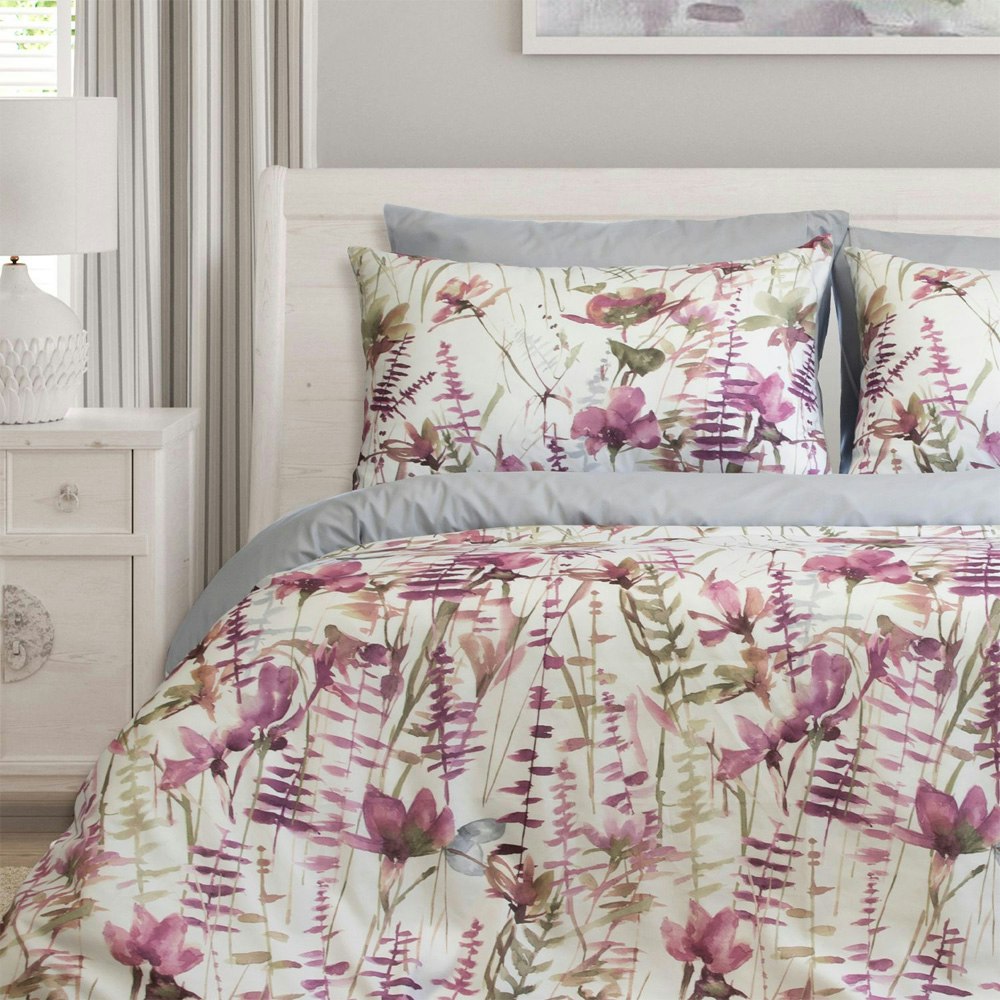 Ardor Boudoir Felicity Printed Microfibre Quilt Cover Set 2