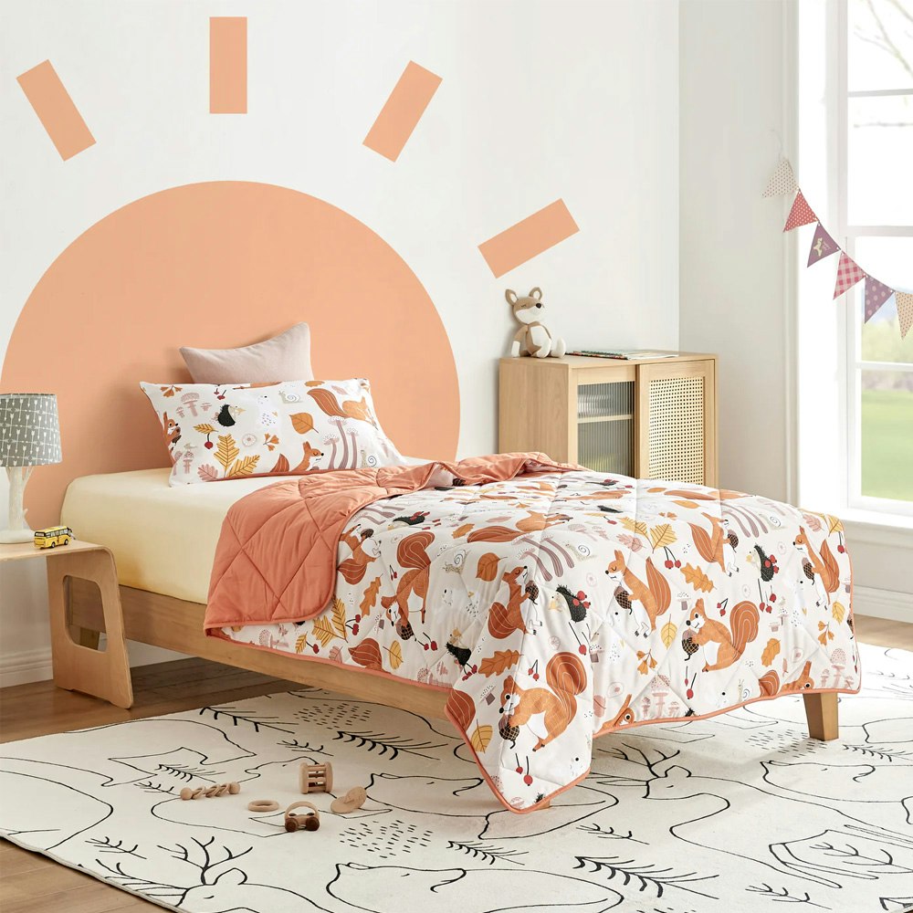 Jack & Ava Find a Squirrel Comforter Set