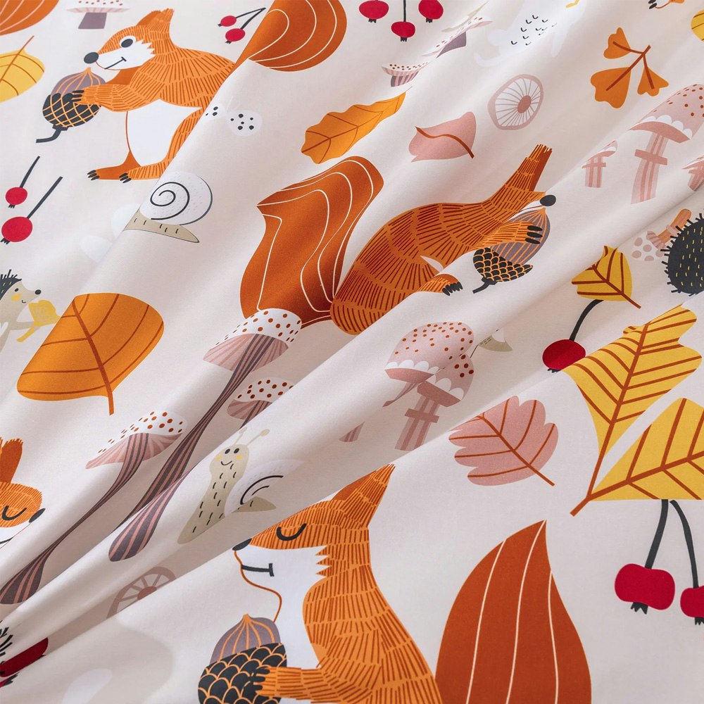 Jack & Ava Find a Squirrel Quilt Cover Set