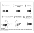 Flare Titanium Isolate Pro Reusable Ear Plugs Instructions