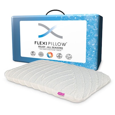 Flexi Pillow Relief All Seasons Memory Foam Pillow Low Line