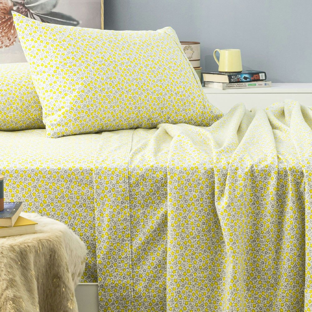 Park Avenue Florentine Egyptian Cotton Flannelette Sheet Set 3