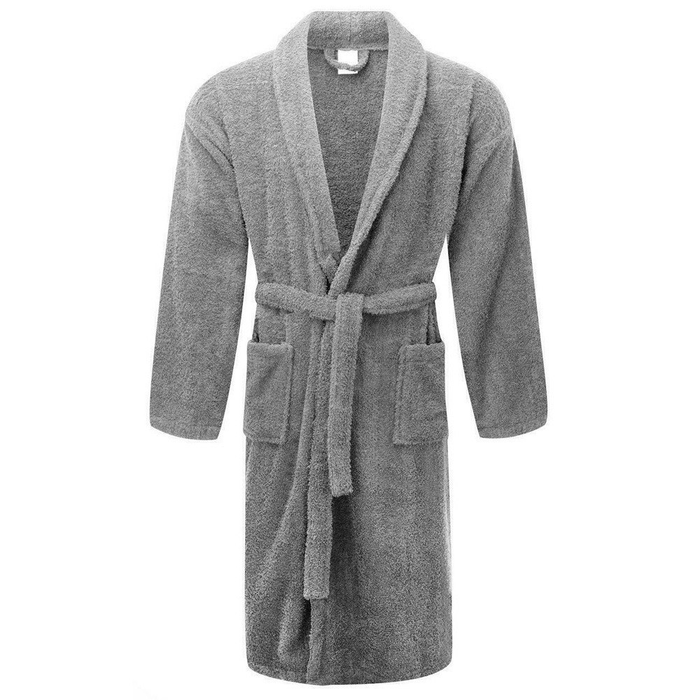 Renee Taylor Chalet Quick Dry Terry Cotton Bathrobes Fossil