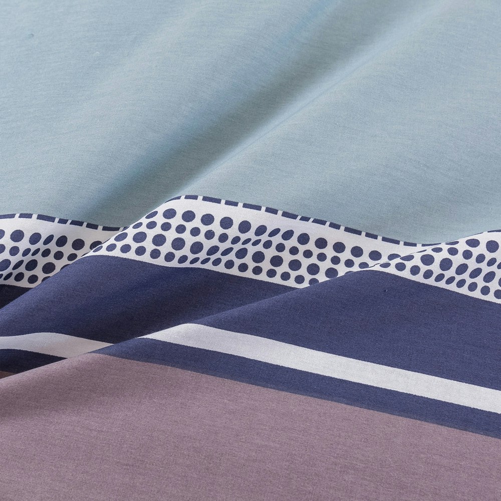 Dreamaker Gaia 100% Cotton Reversible Quilt Cover Set