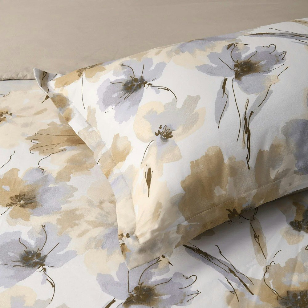 Dreamaker Gallina 100% Cotton Reversible Quilt Cover Set