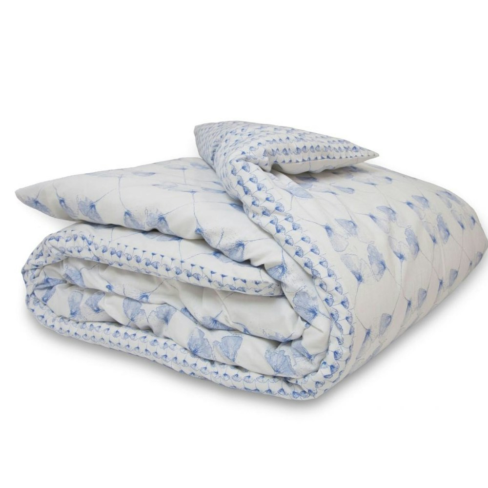Jamie Durie by Ardor 100% Cotton Ginkgo Quilt Cover Set Folded