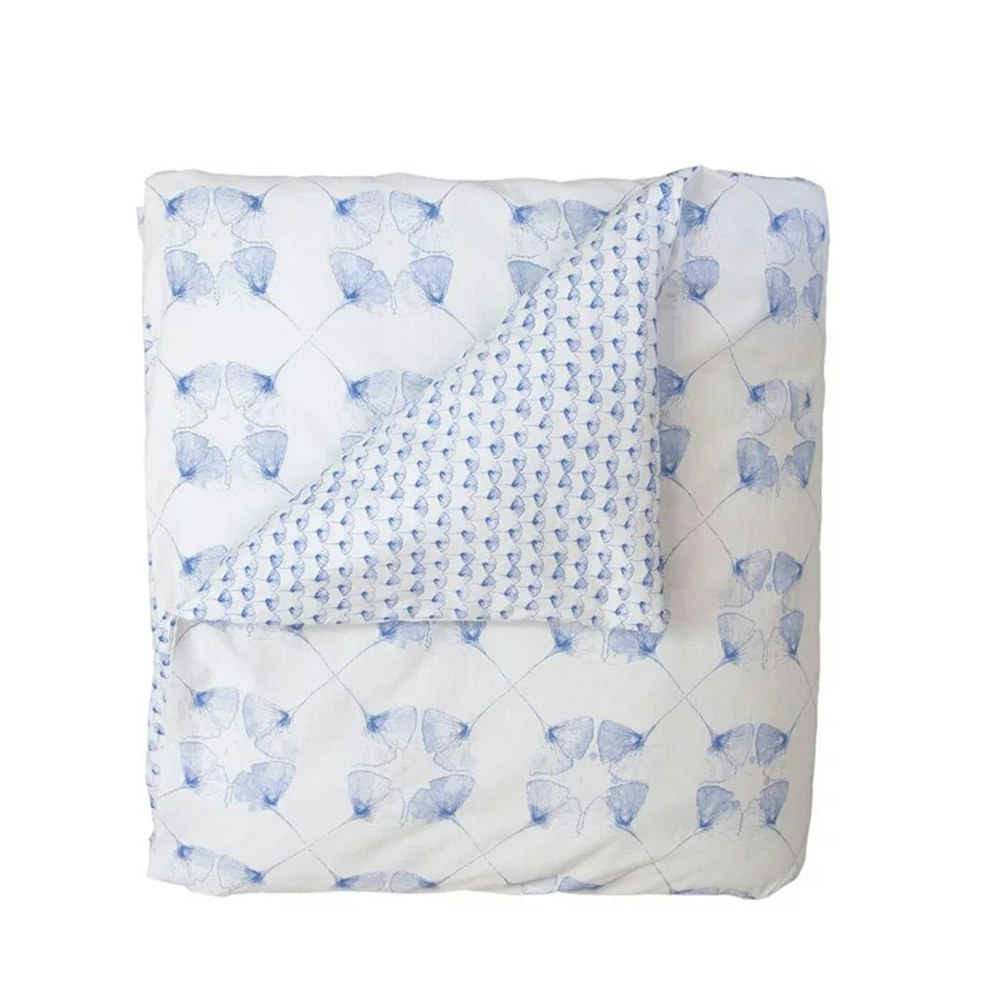 Jamie Durie by Ardor 100% Cotton Ginkgo Quilt Cover Set Reversible