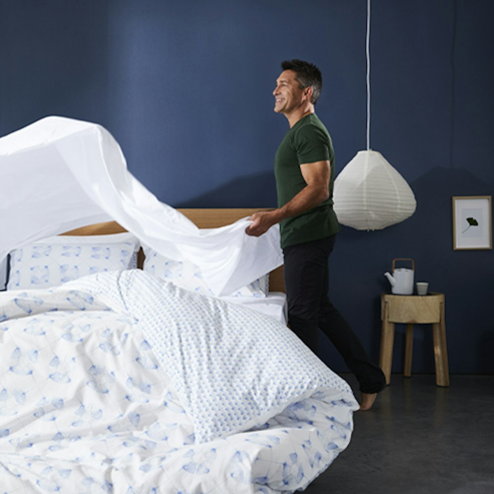 Jamie Durie by Ardor 100% Cotton Ginkgo Quilt Cover Set Jamie