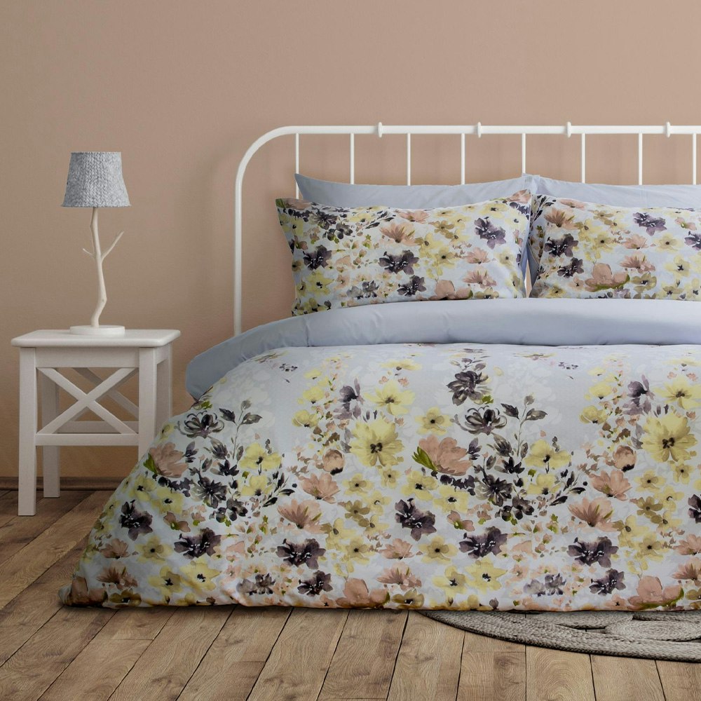 Ardor Boudoir Gracie Printed Microfibre Quilt Cover Set 2