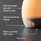 Tommee Tippee Groegg 2 Baby Nursery Room Temperature Digital Thermometer Features
