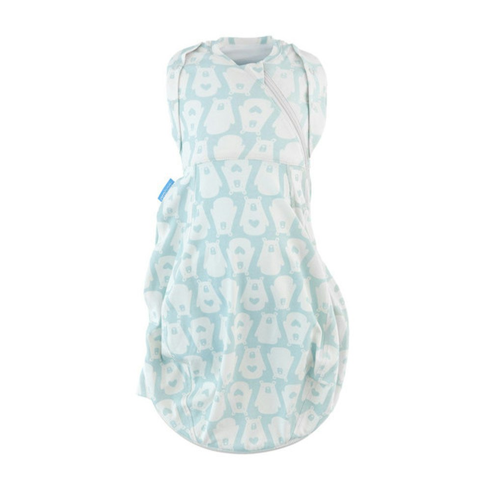 The Gro Company Bennie the Bear Baby Swaddle Grobag