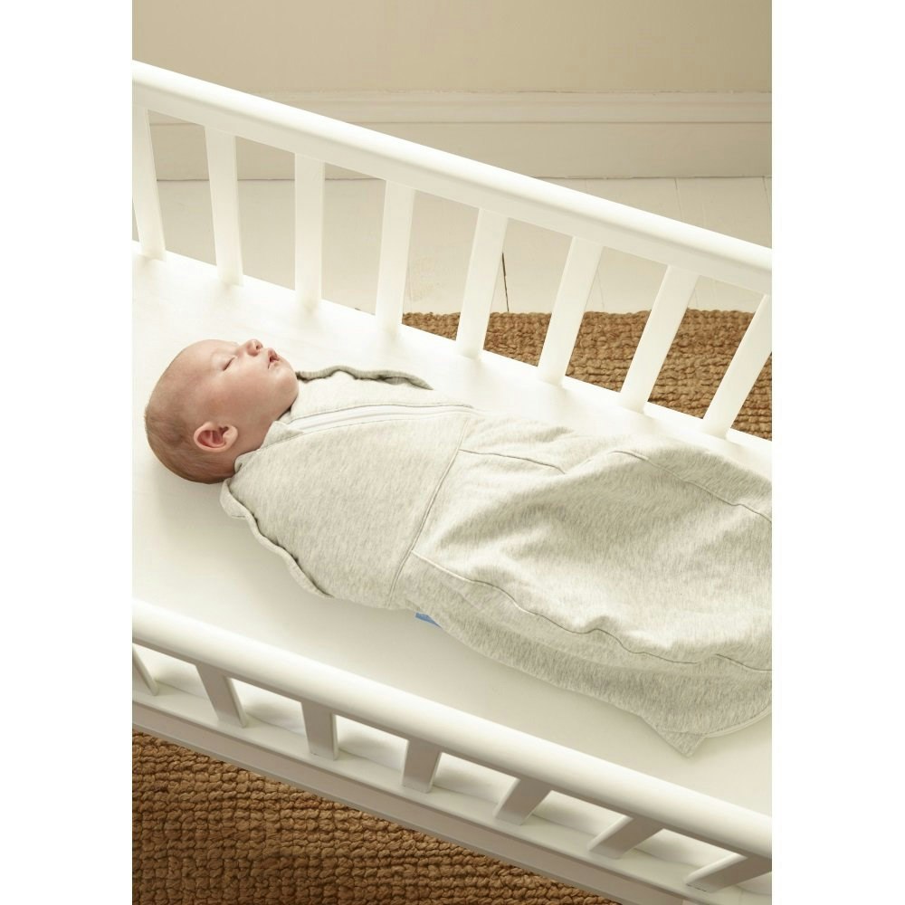 The Gro Company Marl Grey Baby Swaddle Grobag