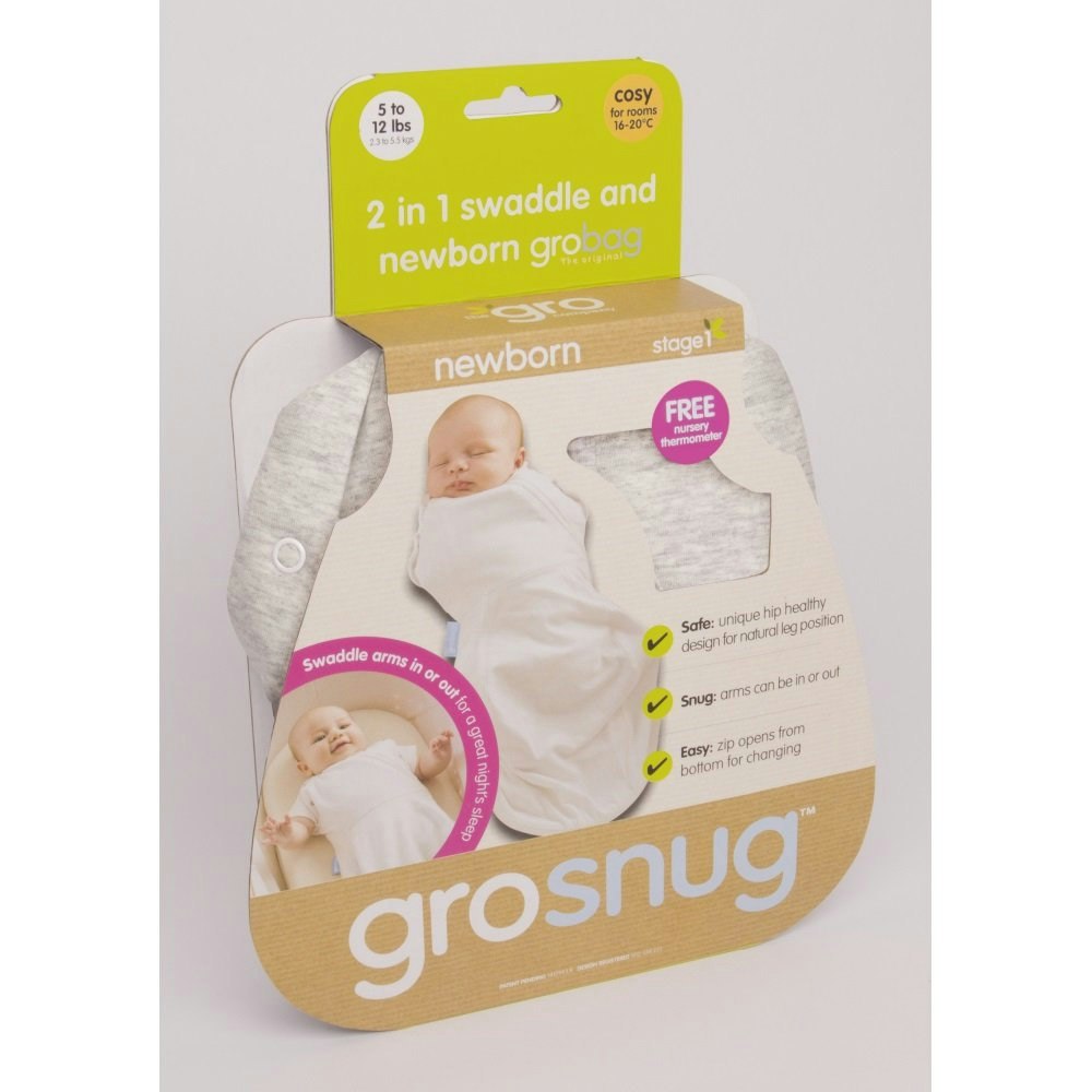 The Gro Company Confetti Baby Swaddle Grobag Packaging