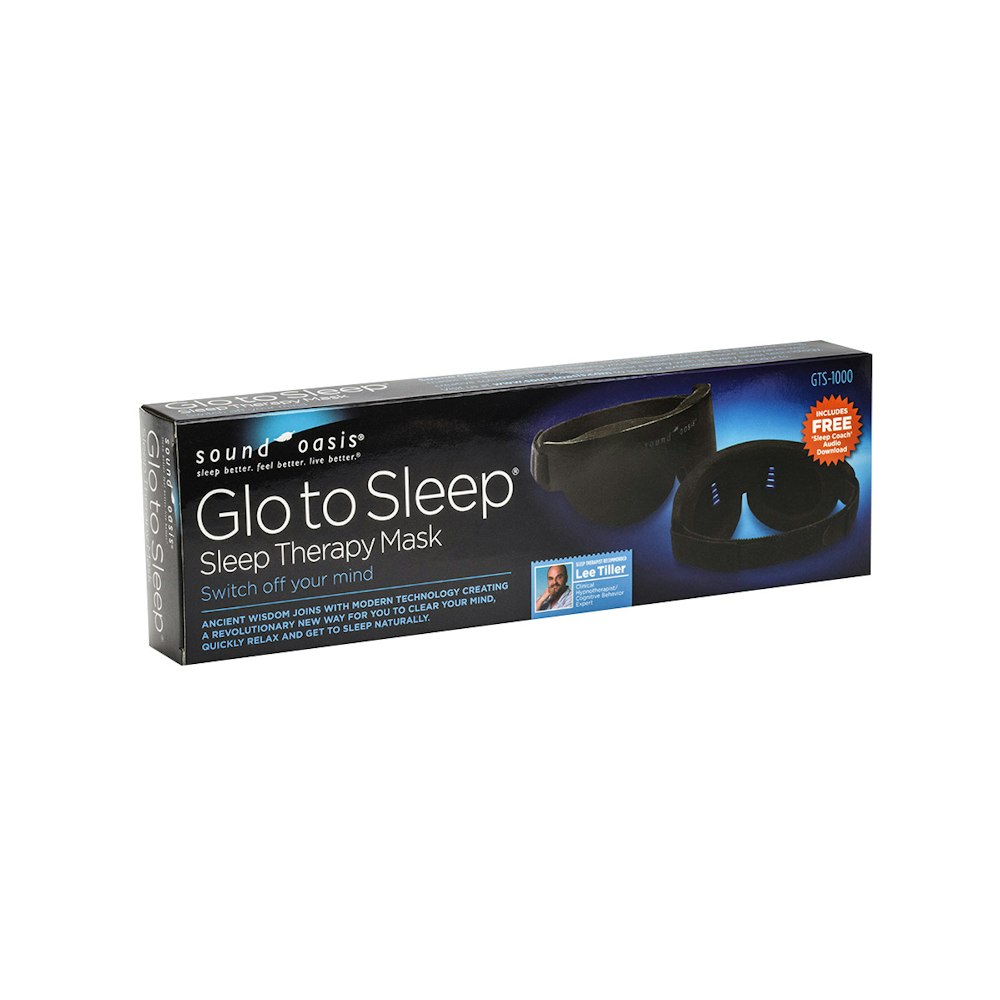 Glo to Sleep Therapy Mask Box Side