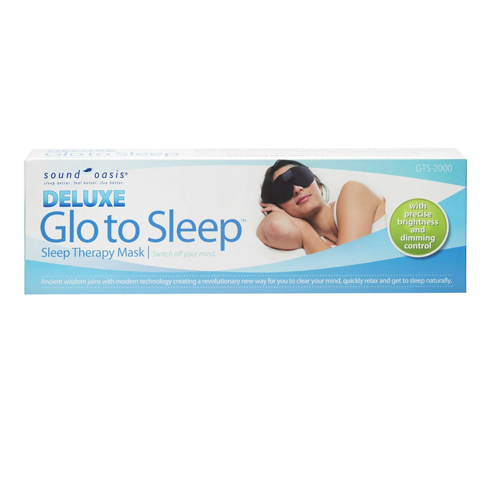 Deluxe Glo to Sleep Thrapy Mask Box Front
