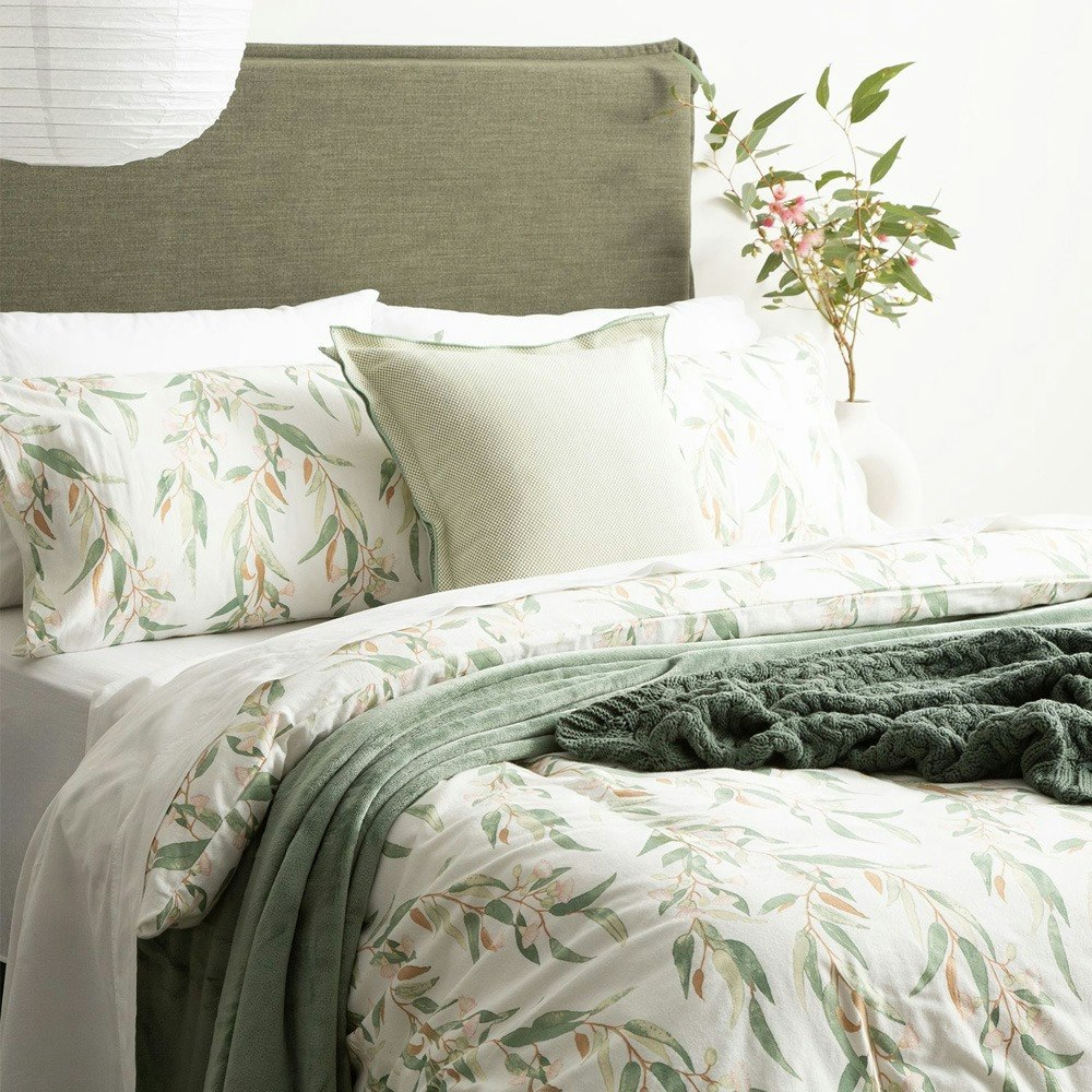 Park Avenue Gumnut 175 GSM Egyptian Cotton Flannelette Quilt Cover Set