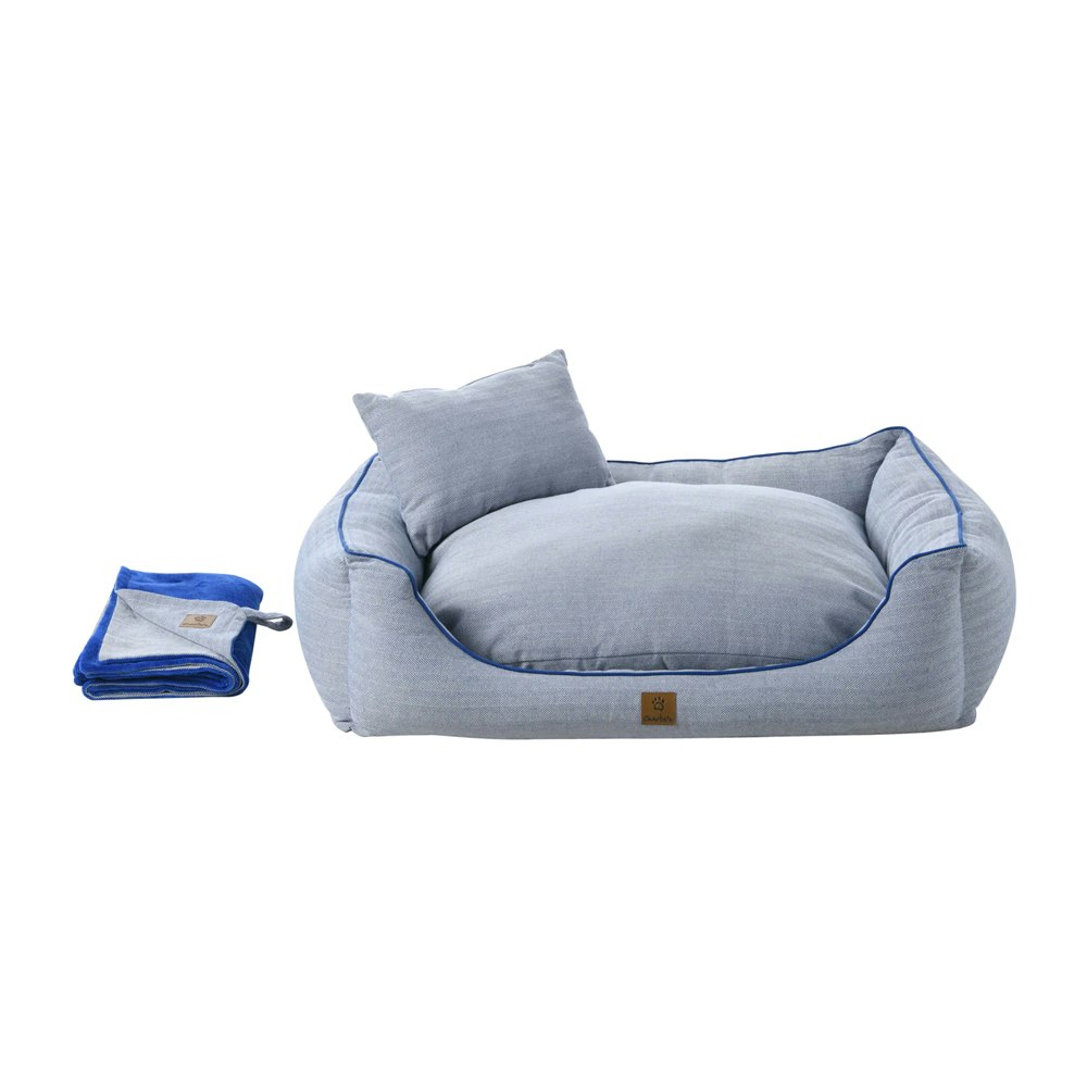 Charlie's Hampton Herringbone 3pc Dog Bed