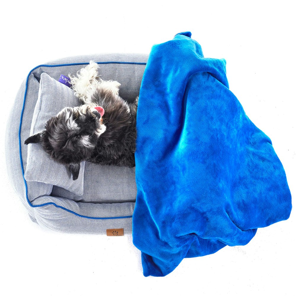 Charlie's Hampton Herringbone 3pc Dog Bed