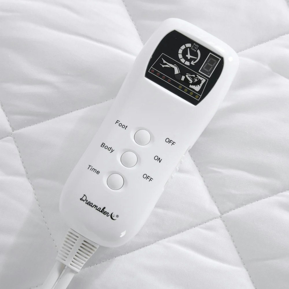 Dreamaker HealthGuard Anti-Allergy Protection Cotton Quilted Electric Blanket