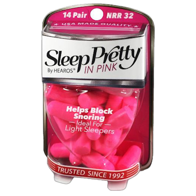 Hearos Sleep Pretty In Pink Foam Ear Plugs