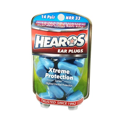 Hearos Xtreme Protection Series Foam Ear Plugs
