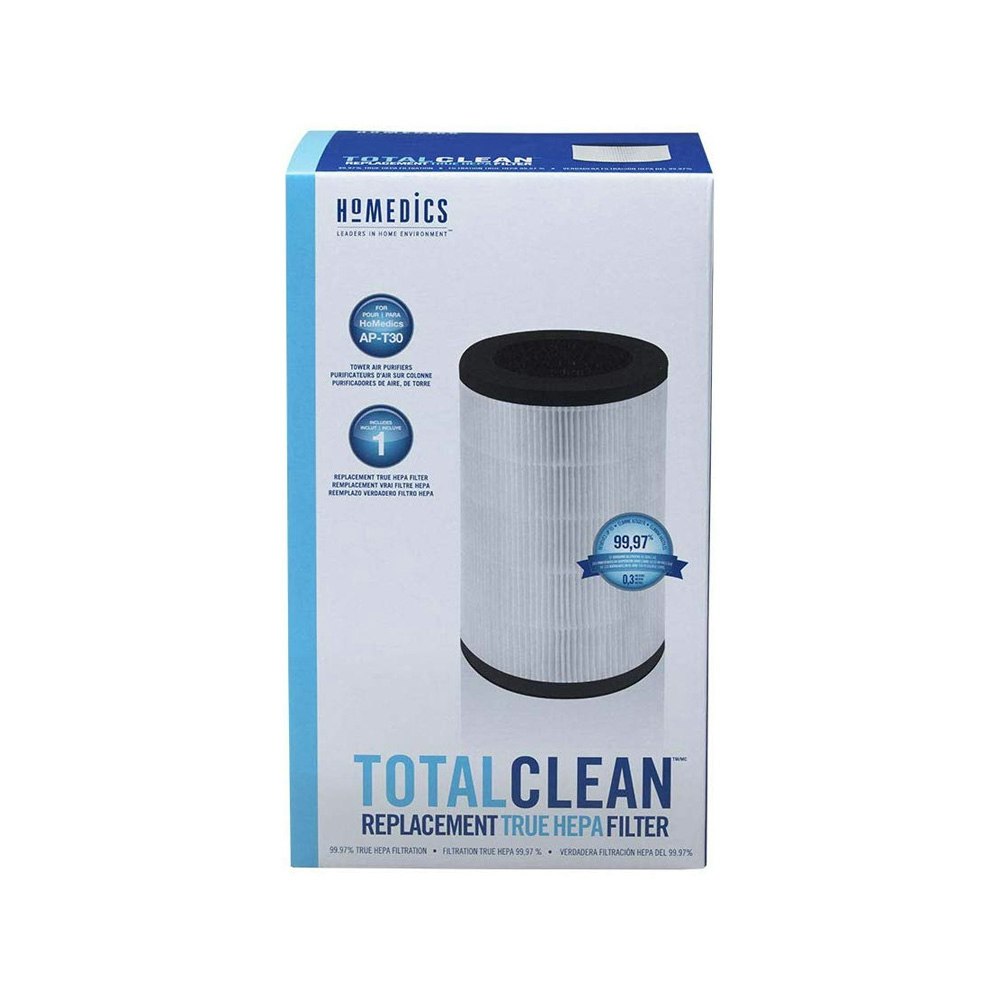 HoMedics Medium TotalClean Tower Air Purifier Replacement Filter Packaging