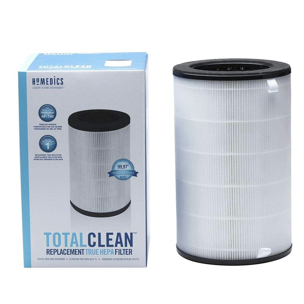 HoMedics Large TotalClean Tower Air Purifier Replacement Filter Packaging