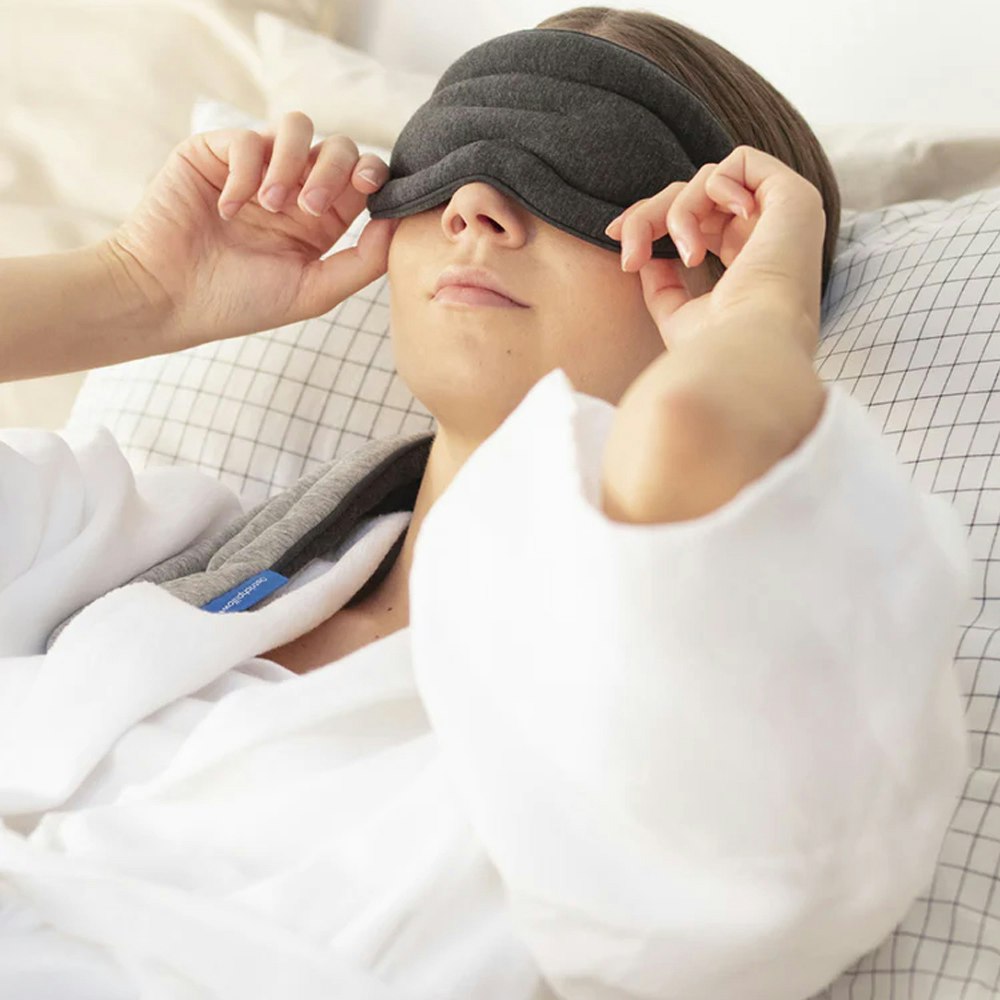 Sleep Eye Mask - Truly Hypoallergenic - 100% Cotton (Natural