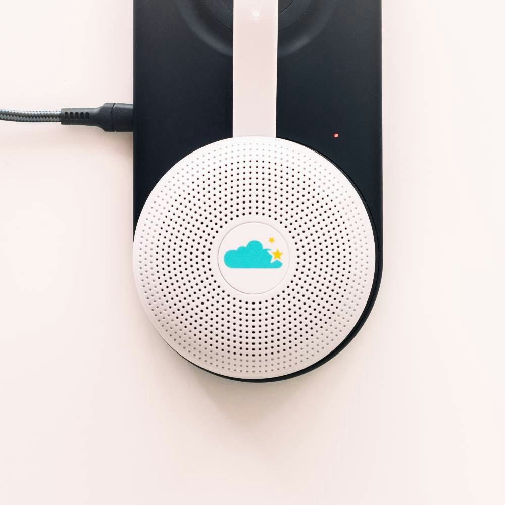 Marpac Yogasleep Hushh+ Travel Baby Sound Machine Lifestyle