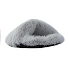 Charlie's Shaggy Faux Fur Igloo Cat Cave Bed