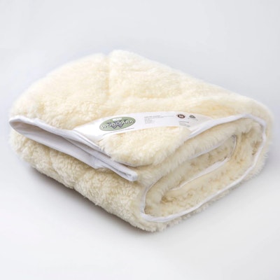 Wooltara Imperial Luxury 2 Layer Reversible Washable Australian Wool Underblanket