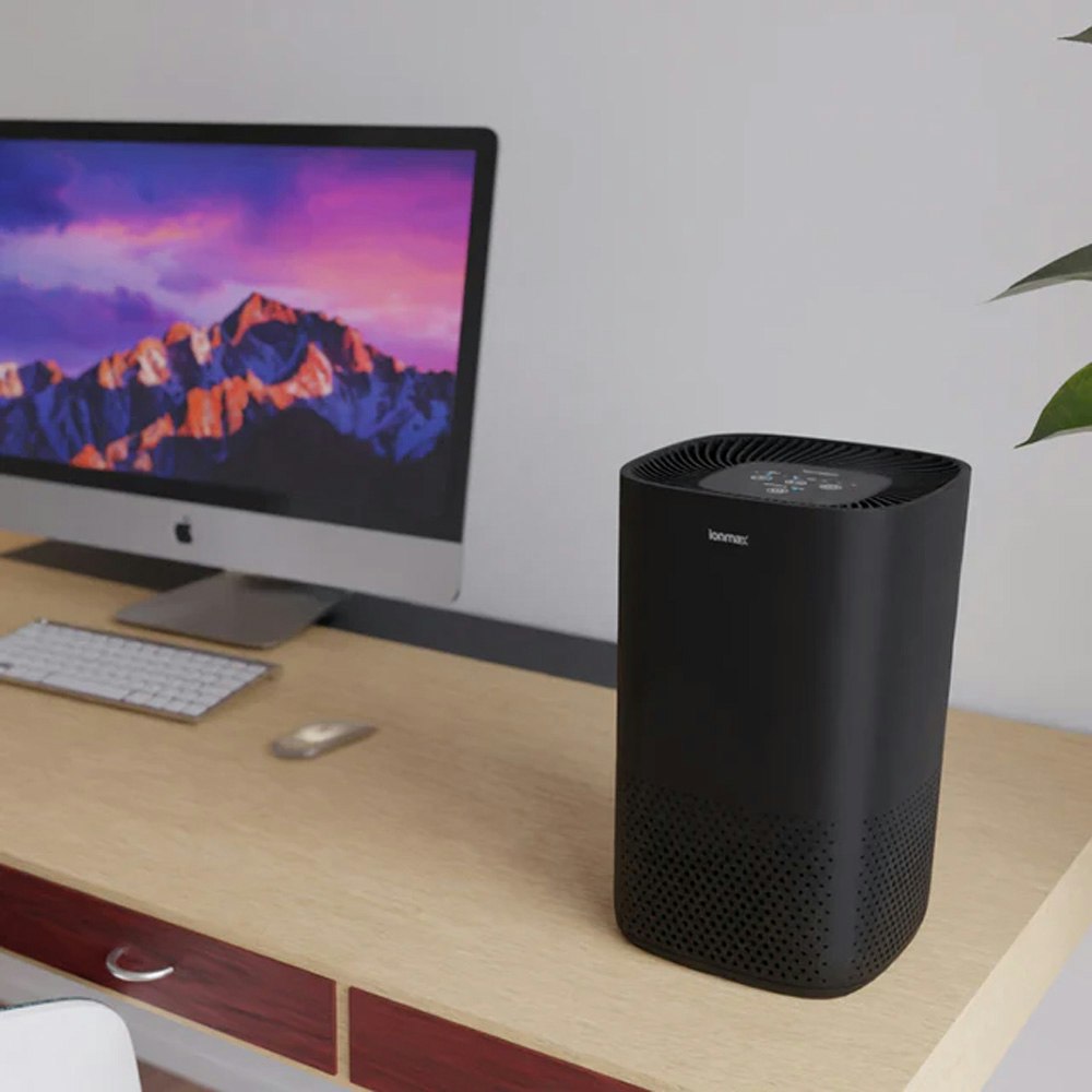 Ionmax ION 360 Selah UV HEPA Air Purifier Office Desk