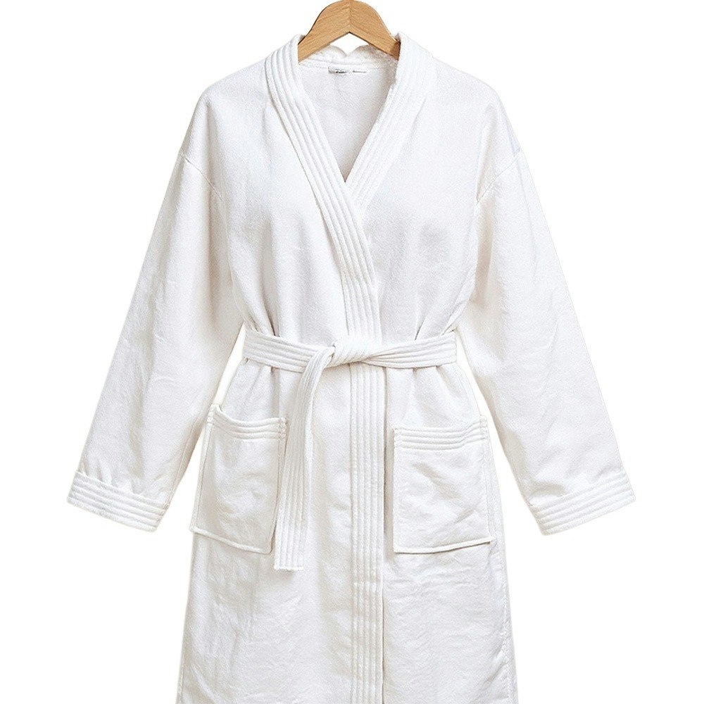Jason Commercial Cotton Velour Bathrobe Lifestyle 4