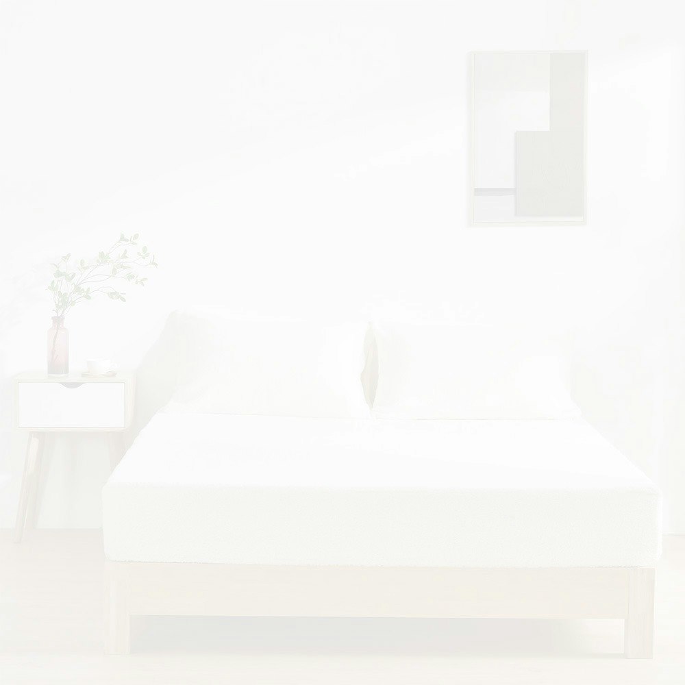 Dreamaker Jasper Teddy Fleece Combo Fitted Sheet Set Snow