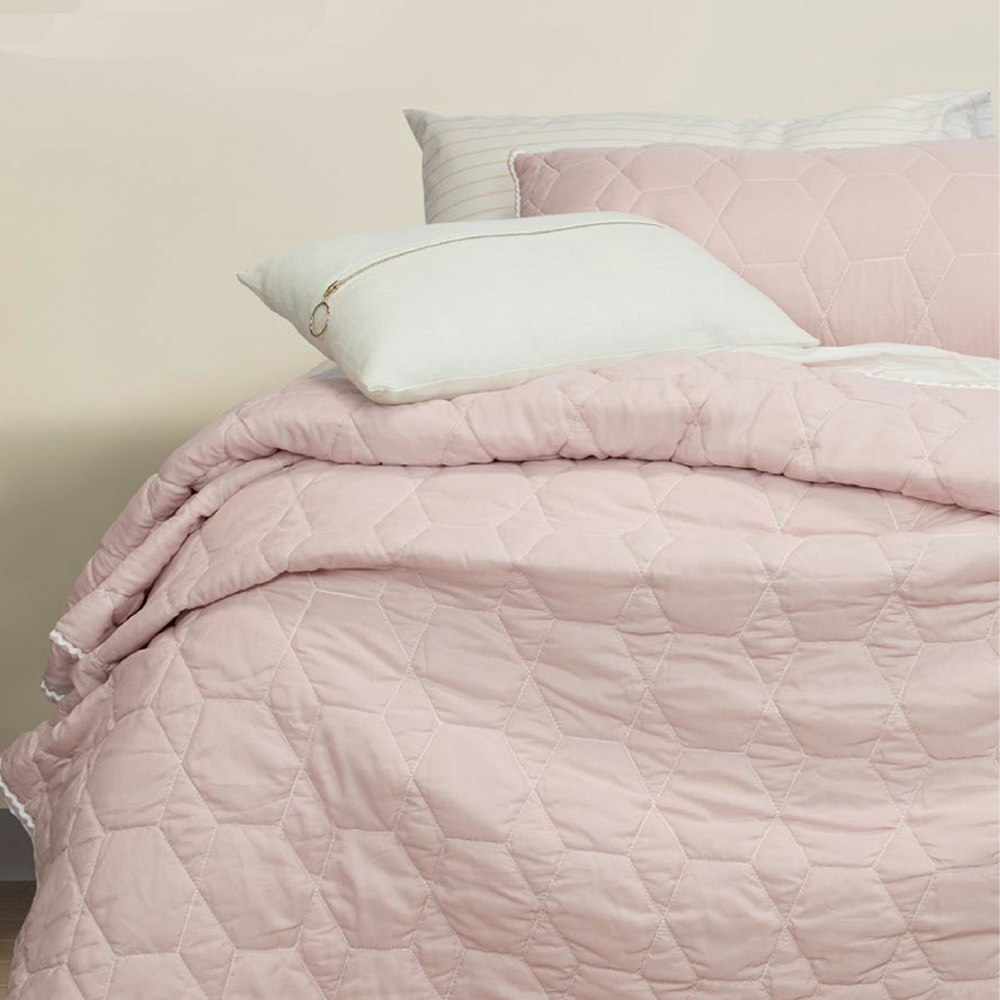 Jelly Bean Kids Bolston Coverlet Set Pink