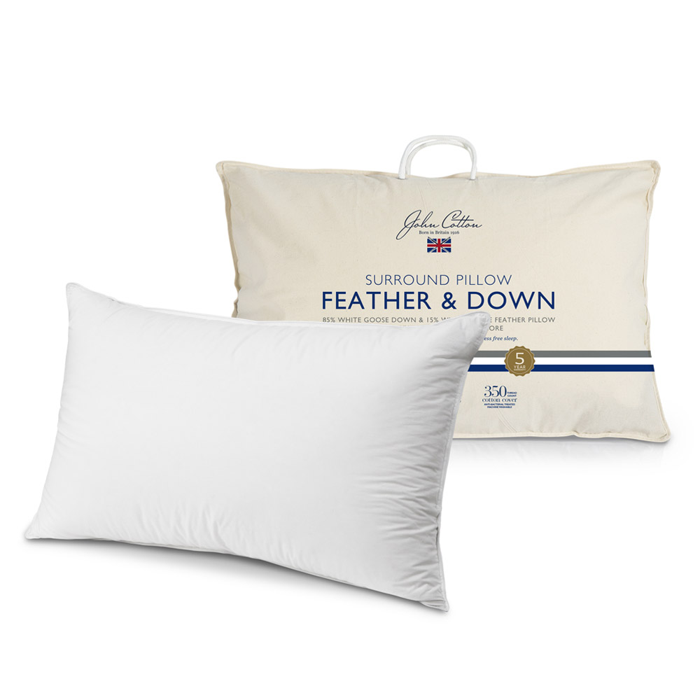 John cotton relax 2024 duvet and four pillows