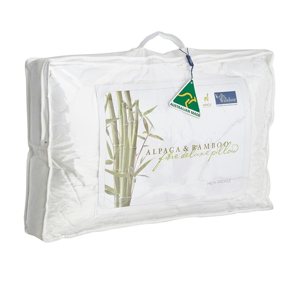 Kelly and Windsor Alpaca Bamboo Pillow