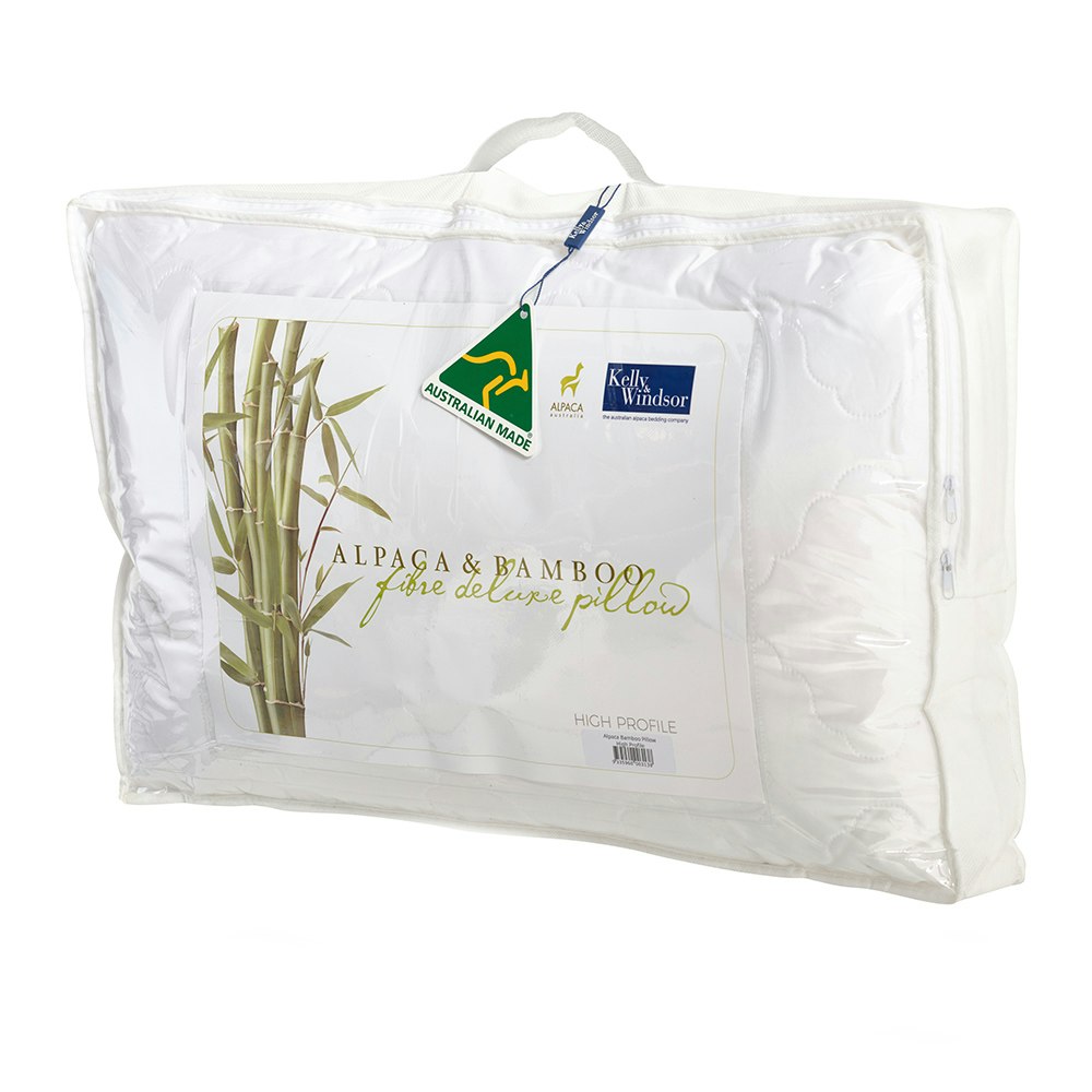 Kelly and Windsor Alpaca Bamboo Pillow