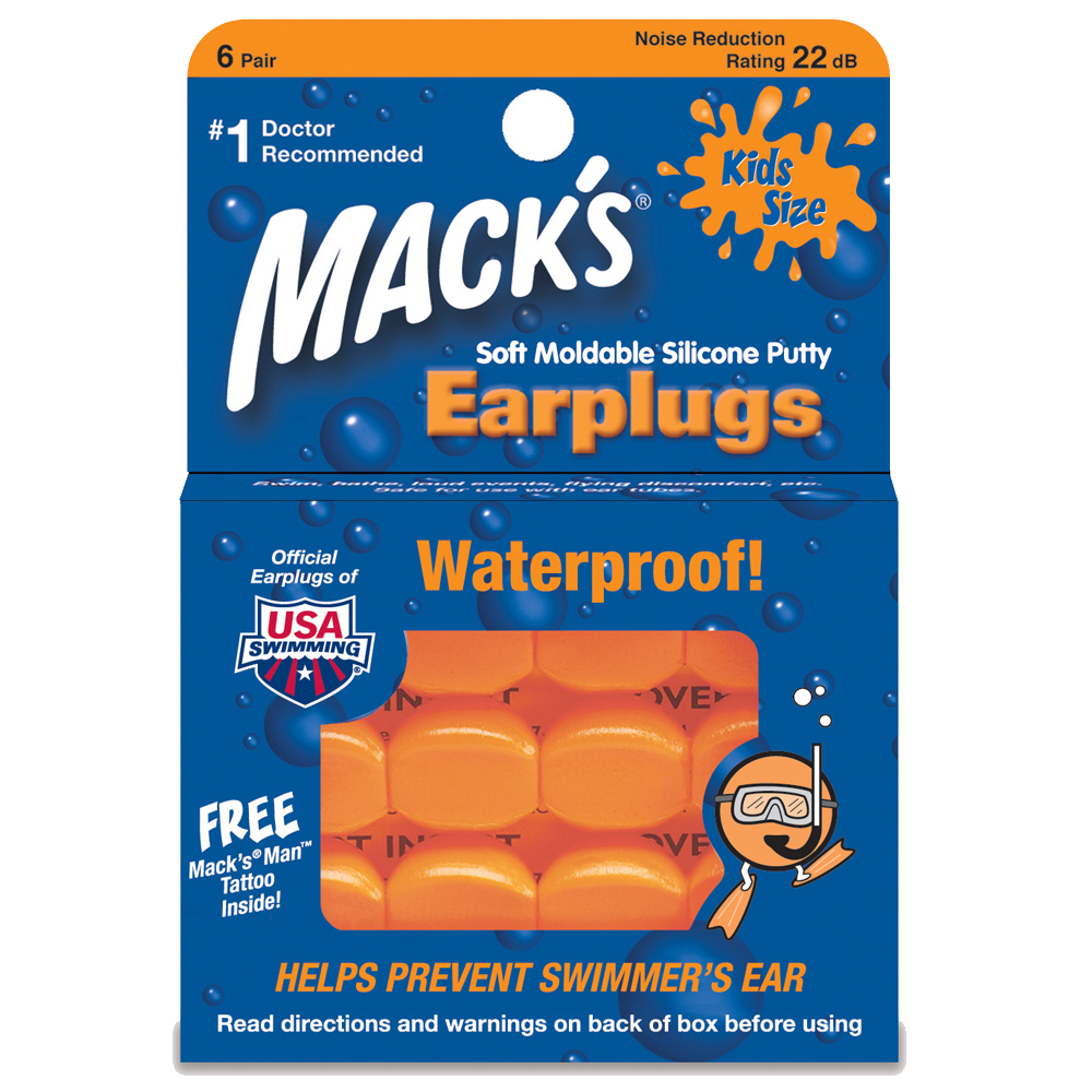 HEAROS Just for Kids Ear Plugs NRR 28 Foam EarPlugs, Extra Small Corded  Hearing Protection with Storage Case (3 Pairs)