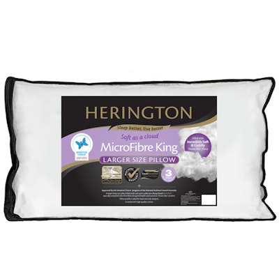 Herington Microfibre Down Alternative King Pillow
