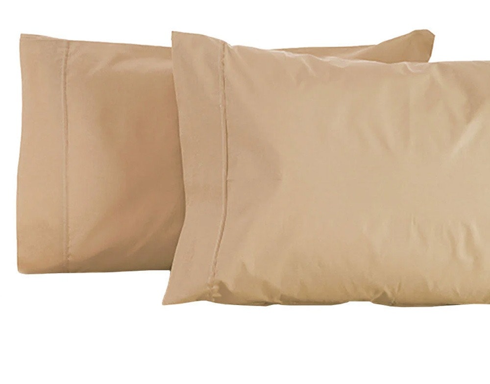 Jenny McLean La Via 400TC Egyptian Cotton Pillowcases Twin Pack Linen