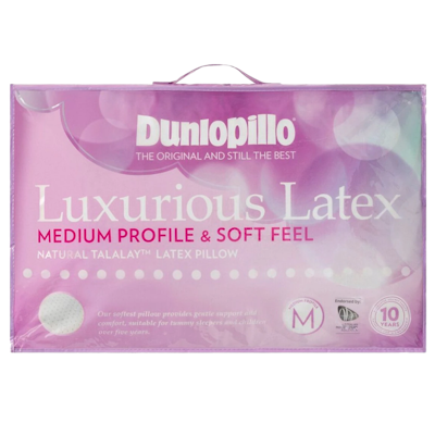 Dunlopillo Luxurious Latex Pillow Medium Profile and Soft Feel Thumbnail