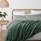 Serene Hudson Fleece and Sherpa Reverse 200 GSM Blanket