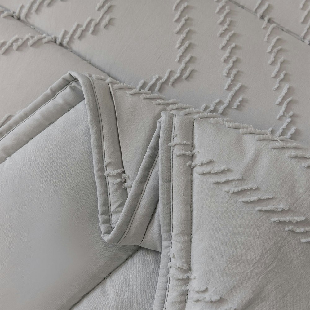 Dreamaker Lennox Chevron 6 Piece Comforter Set 5