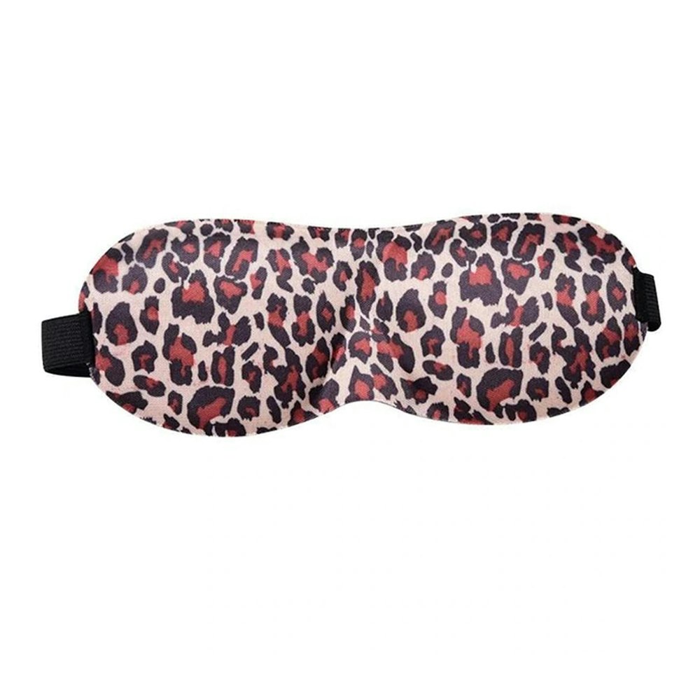 Travel Easy Leopard Contoured Sleep Mask
