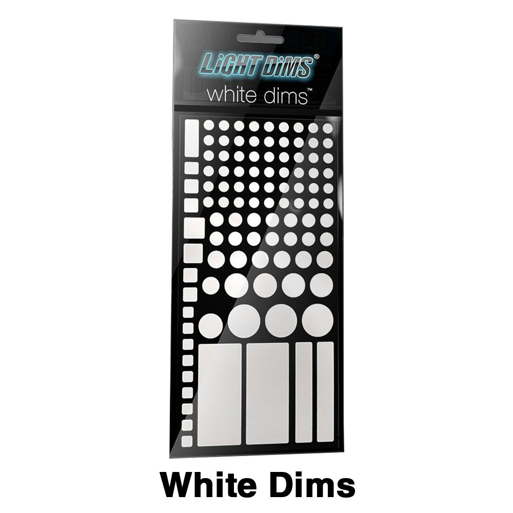 LightDims White Dims - Light Dimming LED Covers for White